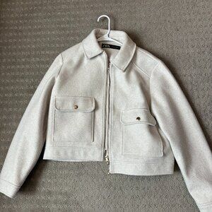 Zara Cream Jacket size XL